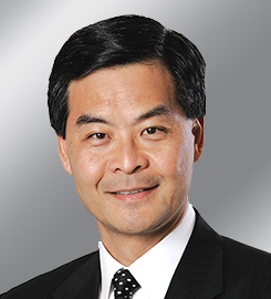 Dr the Hon. LEUNG Chun-ying, <span>GBM, GBS, JP </span>